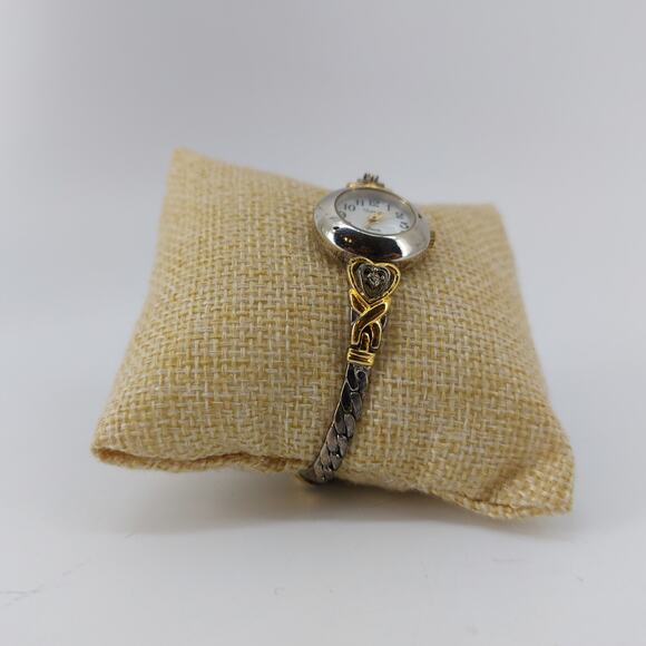 Vintage Cxandy Quartz Watch Bracelet Wristwatch Heart - Picture 4 of 14